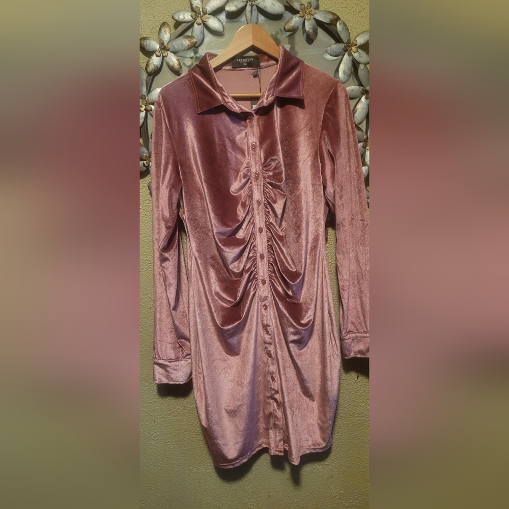 Rebdolls velvet dress